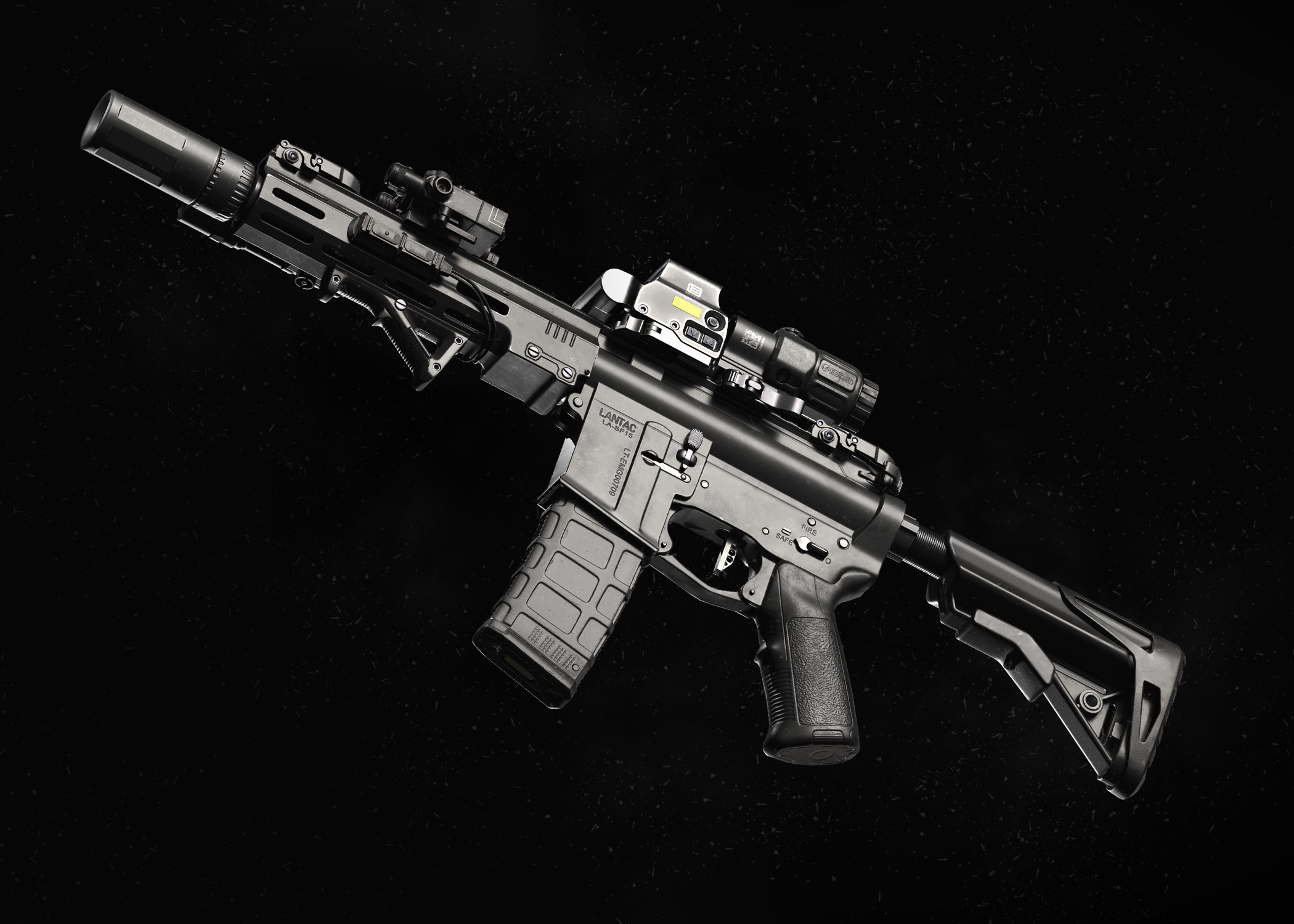 LASF-15 Weapon Showcase